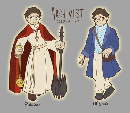 Archivist Character Design