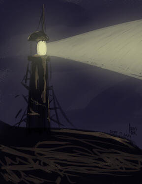 The Decrepit Lighthouse
