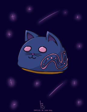 Bread Cat - for R.M.