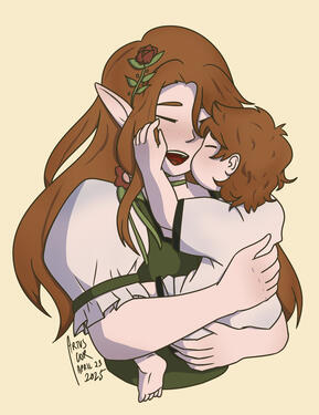 Lynn and her Child - for BynnyRose