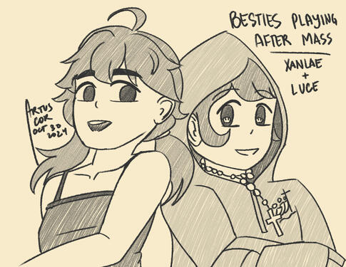 Xanlae x Luce - for CustardSeeks